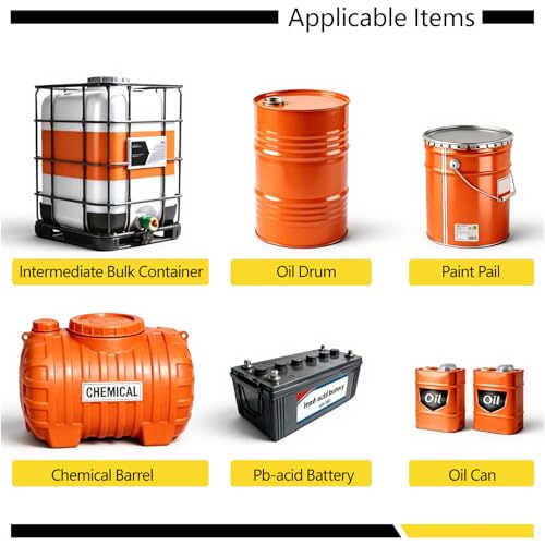 Spill Containment Tray with Drain, Anti-Leak Plastic Oil Tank Spill-Proof Pallet, Industrial Oil Drum Modular Platform,26.4 x 26.4 x 5.9in,1 Drum,2 Pcs - color: 2 Piece, size: 1 Drum