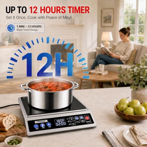 Induction Cooktop 1800W Portable Induction Burner (Standard)