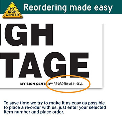 Danger High Voltage Sign, (4 Pack) Mil Vinyl Decal Stickers USA Made by My - size: (4 Pack) 10" x 7"