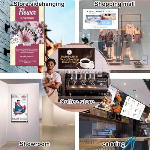 43inch Touchscreen Digital Display, 700nit Slim Fit Frameless LCD Monitor, USB + HDMI Ports for Touch Connectivity, CMS/U-Disk Plug&Play, Smart Split Screen, 24/7 Operation