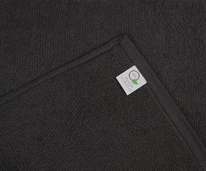 Salon Towels – Pack of 24 (16"x27") 100% Cotton Ring Spun (Not Bleach Proof) Ultra Soft, Highly Absorbent Hand Towels – Bulk for Spa, Gym & Salon (Grey) - color: Grey