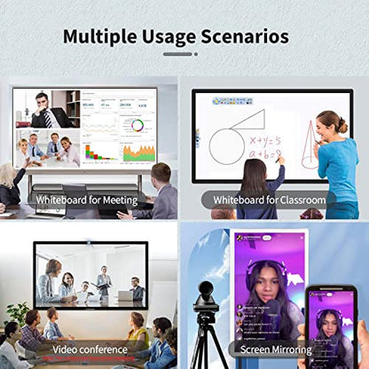 43 inch Capacitive Multi-Touch Screen Industrial Monitor, 16:9 Display 1920 x 1080P, Built-in Speakers, USB, VGA, DP & HD-MI Ports, Digital Signage Displays and Player for Advertising - size: 43-inch