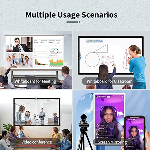 43 inch Capacitive Multi-Touch Screen Industrial Monitor, 16:9 Display 1920 x 1080P, Built-in Speakers, USB, VGA, DP & HD-MI Ports, Digital Signage Displays and Player for Advertising - size: 43-inch