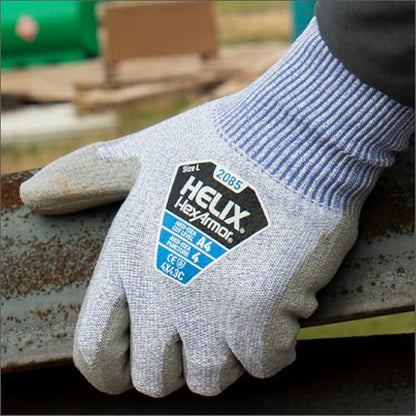 HexArmor Safety Gloves | 360-Degree Cut-Resistant Work Gloves | Powerful Grip | Silicone-Free | Helix 2085 - size: X-Large (Pack of 1)