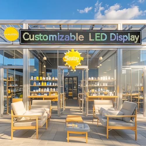 Programmable LED Sign P10 Custom Size, Outdoor Led Sign For Business Display Screen Advertising Store - size: P10 custom size