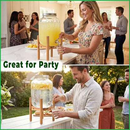 ZPirates Drink Dispenser Stand - Adjustable, Medium