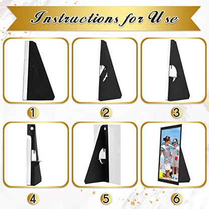 Marspark Poster Stand, 10 Inch, Black, 12 Pack - color: Black, size: 10 Inch