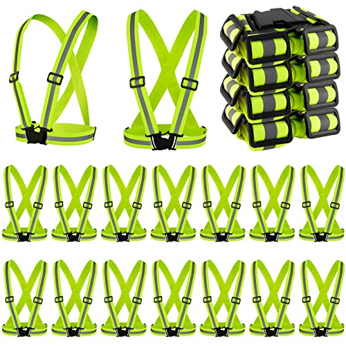 Hercicy Reflective Vest High Visibility Safety Vests Bulk - color: Yellow