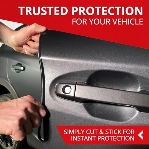 All-Fit Automotive Car Door Edge Protector Made in the USA (10 Ft - Black) - color: Black