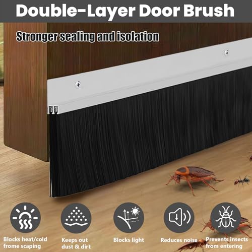 Brush Door Sweeps for Exterior Doors 3 FT