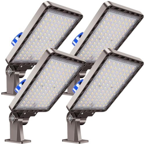 240W LED Parking Lot Light Dusk to Dawn Photocell 4Pack 36000LM - size: 240W/Wall Mount/4PC