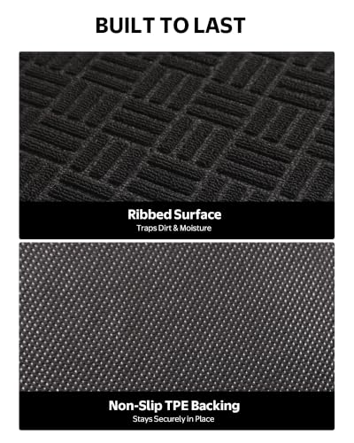 Front Door Mat, Heavy Duty Indoor Outdoor Entry Mat, 3'x5' - size: 3' x 5' (Rectangular)