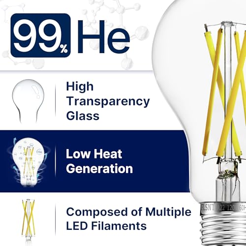 FLSNT 100W Eqv Dimmable A21 LED Bulbs, 1600LM, 5000K Daylight, E26, 8 Pack - color: 100w 5000k Daylight, size: 8 Count (Pack of 1)