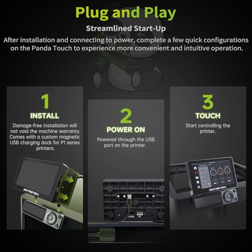 BIGTREETECH Direct Panda Touch for Bambu-Lab P1S P1P X1C X1E A1 Mini - style: Panda Touch Screen