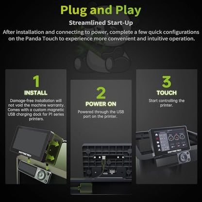 BIGTREETECH Direct Panda Touch for Bambu-Lab P1S P1P X1C X1E A1 Mini - style: Panda Touch Screen