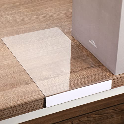 Containlol 15 Pcs Clear Plastic Shelf Label Holders, 5.1 x 0.8 Inch - size: 5.1 x 0.8 Inch
