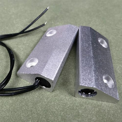 Gebildet Rolling Door Contact Magnetic Reed Switch Alarm with 2 Wires for NC. Applications MC-56 - color: Silver-E1284T