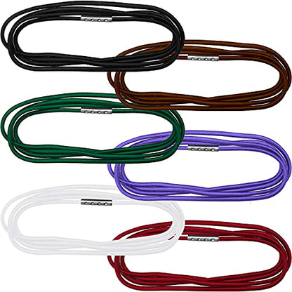 Riakrum 6 Pcs Trash Can Bands Rubber for 60-98 Gallon, With Hooks,Round - style: Round