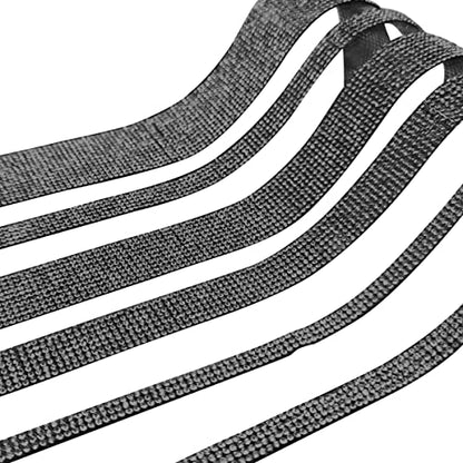 4 Pack 35.4 Inch Rhinestone Door Edge Guard Strips, Black - color: Black