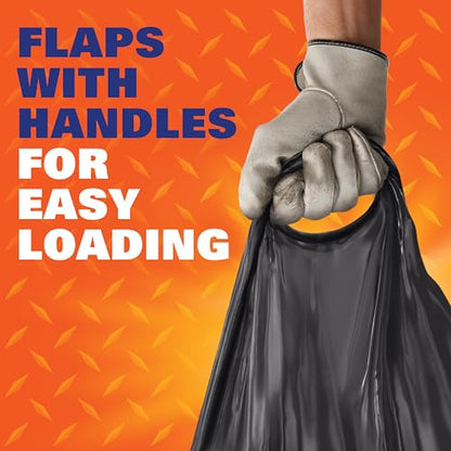 Hefty Heavy Duty Trash Bags, Large | 42 Gallon | For Contractors | 26 Count, Pack of 2 - size: 26 Count (Pack of 2)