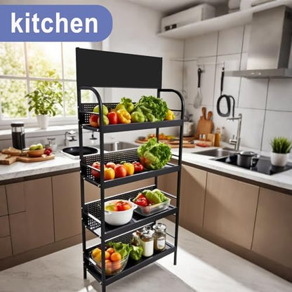 31.4"W x 67"H 4-Tier Retail Store Display Shelves for Supermarkets