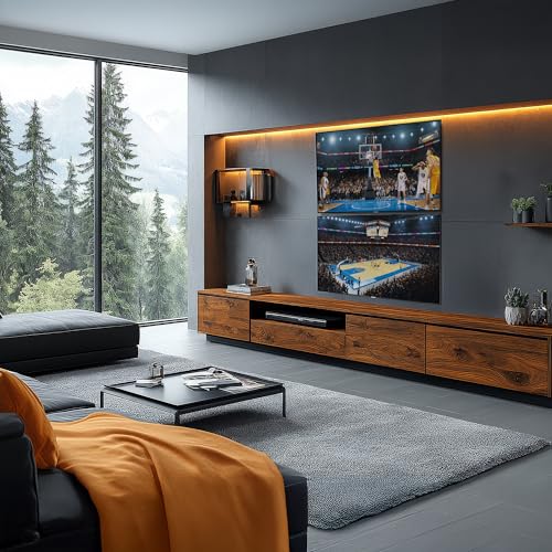 VIVO Black Pop-Out 1x2 Video Wall Mount for 37-65 in TVs, MOUNT-VW65-2 - size: 37" to 65" TVs, style: 1x2 mount