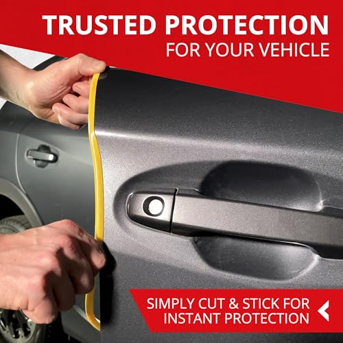 All-Fit Automotive Car Door Edge Protector Made in the USA (10 Ft - Yellow) - color: Yellow