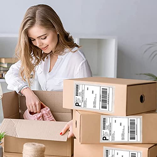 RyhamPaper Packing List Envelopes, Clear 6” x 9” Self Adhesive Shipping Labels Envelope Pouches (200 PCS) - size: 200 PCS