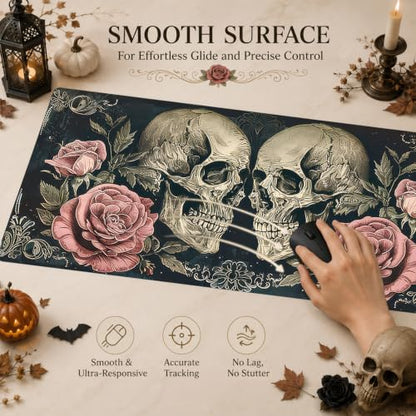 Nuxovilar Large Gaming Mouse Pad Desk Mat, 15.7x35.4 Inches Polyester - color: Nu-jh-71323