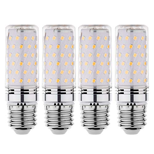 RAYHOO LED Light Bulbs Incandescent 80-100 Watts Equivalent, Standard Medium E26 Base,1000Lumens Non-Dimmable,4 Pack (Warm White 3000K) - color: Warm White 3000k