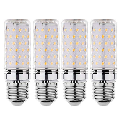 RAYHOO LED Light Bulbs Incandescent 80-100 Watts Equivalent, Standard Medium E26 Base,1000Lumens Non-Dimmable,4 Pack (Warm White 3000K) - color: Warm White 3000k