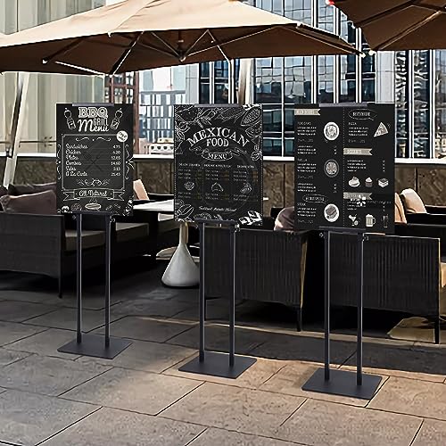 Poster Stand for Display, Adjustable Heavy Duty Poster Board Stand - size: Double-Pole Poster Stand 2 Pack