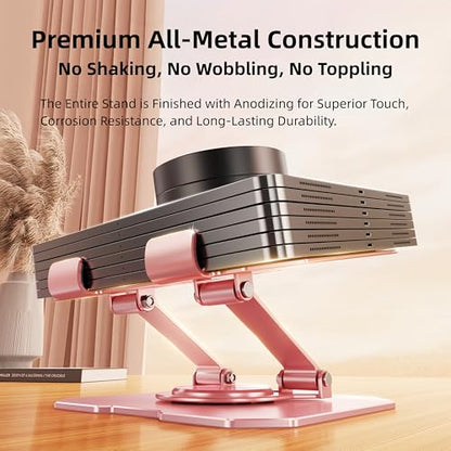 360° Rotatable Metal Tablet Stand(Backboard Soccer Cutout Design), Adjustable Folding Desktop Stand for iPad/iPhone/Switch, Universal Use for Office/Movie/Studying/Drawing/Gaming, Silver - color: World Cup Stand - White