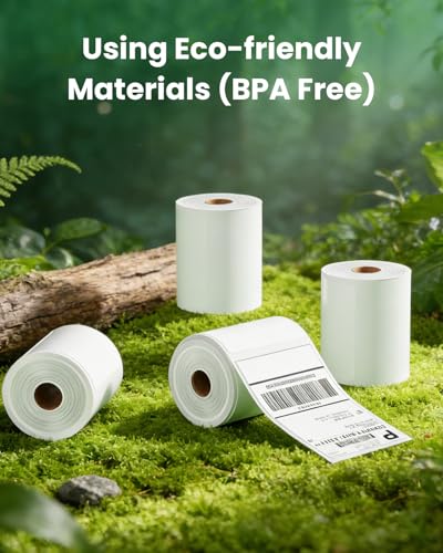 4x6 Thermal Shipping Labels Replace for Rollo, Zebra, Nelko, MUNBYN, JADENS - size: Roll 2500 Shipping Labels