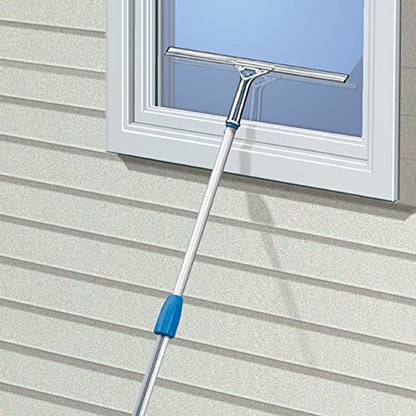 Unger 16" Stainless Steel Window Squeegee, Streak-Free, 16-inch (Pack of 10) - size: 16-inch (Pack of 10), style: Squeegee