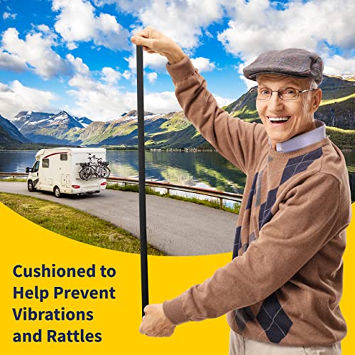 Double Sided Self Adhesive Camper Mount Foam Tape 3/16in x 1 1/4in x 33ft for Truck Shells, RVs, Cars. Helps Stop Vibrations, Scratches and Squeaks. Seal Around Air Conditioners, Doors and Windows - size: 1 Pack