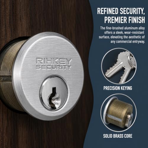 Adams Rite 4036 Mortise Cylinder Replacement, 1", 2 Pack
