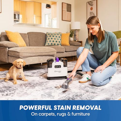 Vacmaster 500 Series Heated Carpet & Upholstery Spot Cleaner Machine - color: Purple