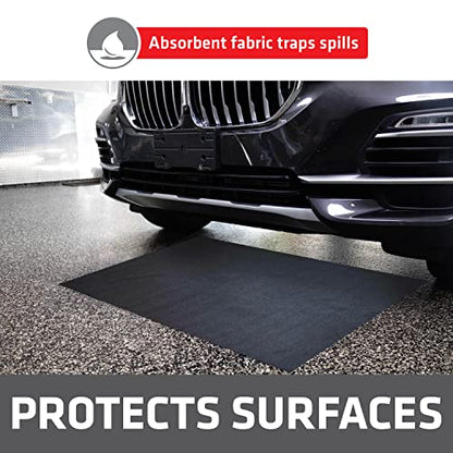 Drymate XL Oil Spill Mat Premium Absorbent Oil Pads USA Made 36"x59" 12Pack - size: 36" x 59" (12-Pack)