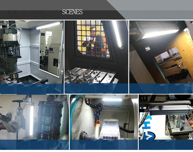 Industrial/Machine 28w 24V IP67 Explosion Proof LED Tube Light - CNC Machine Interner Lighting White Light