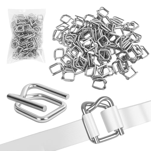 3/4" Heavy Duty Metal Wire Buckles - style: Pack of 100