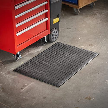 Consolidated Plastics Softstep & Ultra Sponge Anti-Fatigue Floor Mat, Thick Heavy Duty Commercial Grade Support for Leg and Back Pain, Ergonomic Standing Comfort (2' x 3' – 5/8" Thick) - size: 2' x 3' – 5/8" Thick