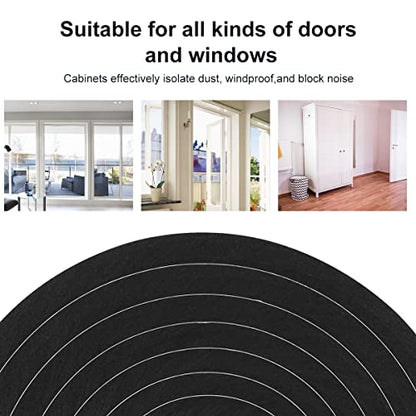 2 Rolls Foam Tape Weather Stripping Door Seal, 1'' W x 3/4'' T High Density Seal Strip Weather Stripping, Adhesive Weather Strip Total 16.5 Feet Long - size: 1'' W x 3/4'' T x16.5ft