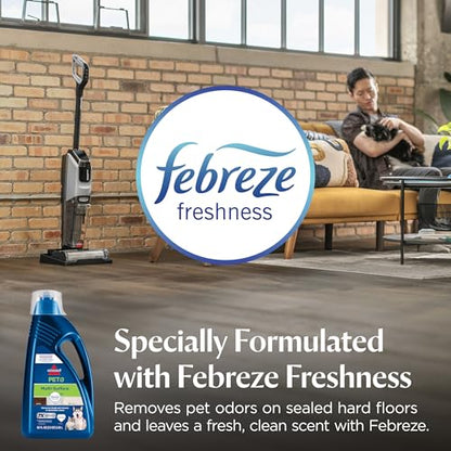 Bissell Multi-Surface Pet Solution with Febreze, CrossWave, 80 oz, 2295L - size: 80 Fl Oz (Pack of 1)