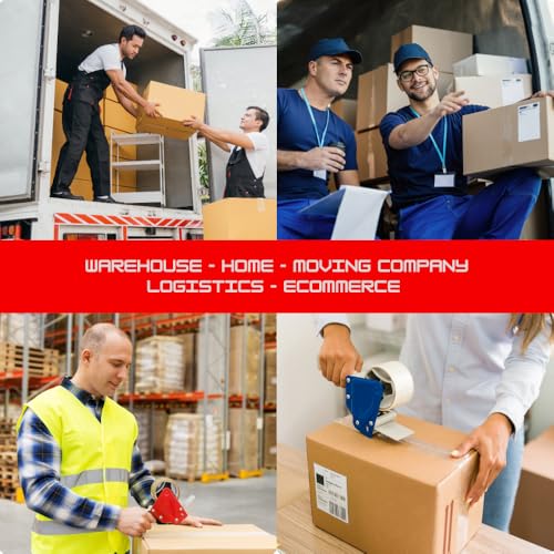 Heavy Duty Packing Tape 36 Rolls, 2.7 Mil Thick, Clear Shipping Tape, 1.88 Inch x 60 Yards per Roll, Strong Adhesive Moving Tape for Boxes, Packaging, Storage and Office Use