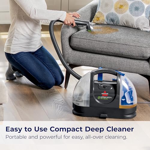 BISSELL Little Green Pet Deluxe Portable Carpet Cleaner, 3353 - style: Little Green Deluxe