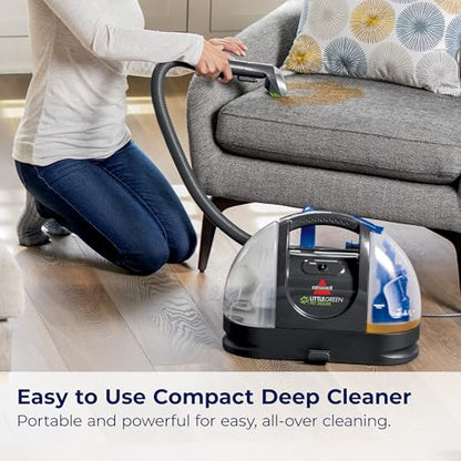 BISSELL Little Green Pet Deluxe Portable Carpet Cleaner, 3353 - style: Little Green Deluxe