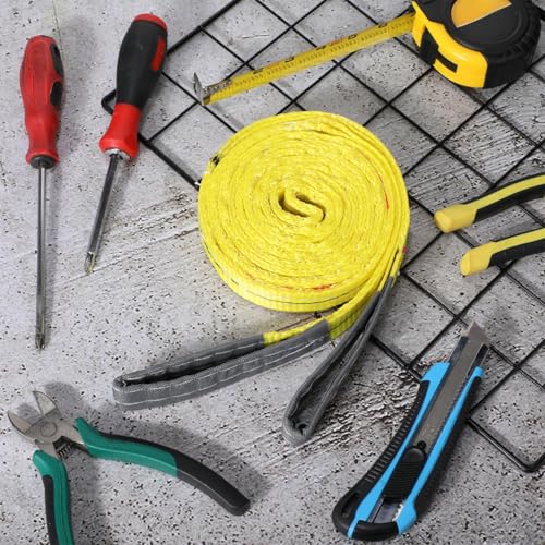 4 Pcs Lift Sling Straps, Yellow, 1'' X 10',5600lb - color: Yellow, size: 1'' X 10',5600lb