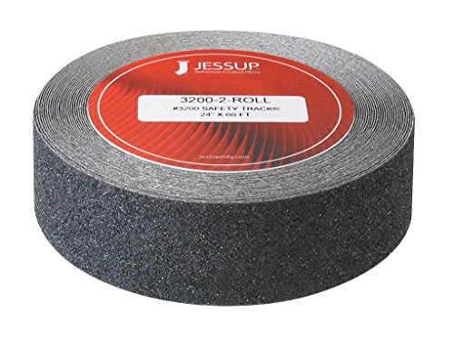 Outdoor Stairs, Garage, Basement, and Workshop Multi- use Non Slip Tape (2" x 60' roll) - size: 2 Inch