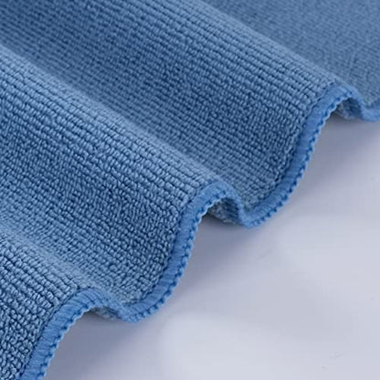 POLYTE 340 GSM Multipurpose Microfiber Cleaning Towel, 16x16 in, 12 Pack